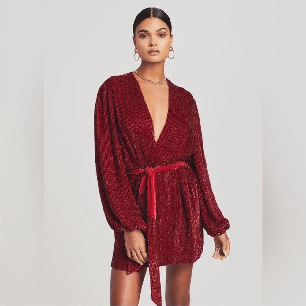 Retrofete Sequin Robe Dress - XXS